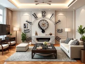 Gdzie powiesić zegar w salonie? Sprawdzone pomysły na aranżację