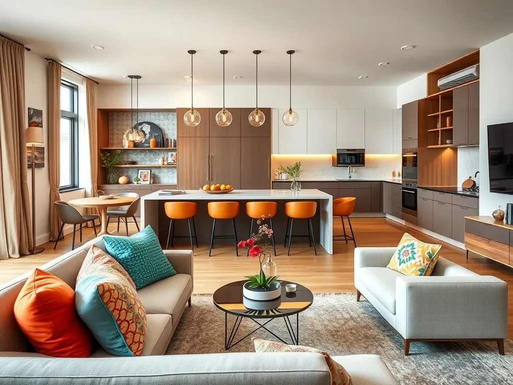 Jak urządzić salon z aneksem kuchennym? Ciekawe pomysły i porady