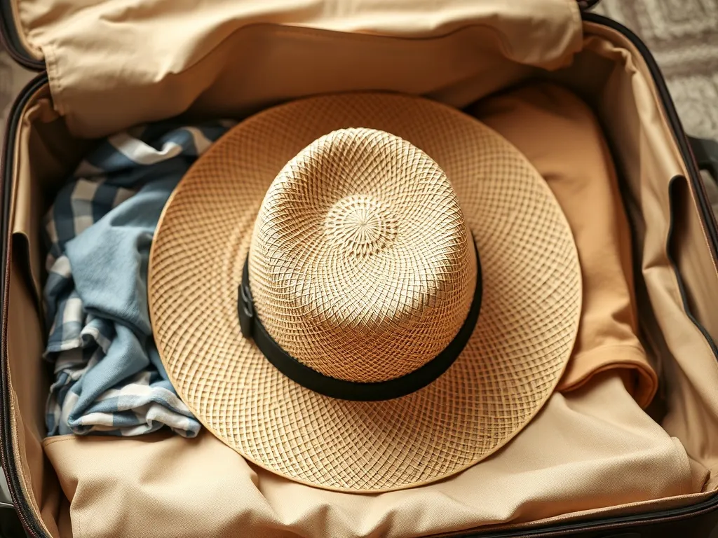 Jak spakować kapelusz do walizki? Praktyczne porady
