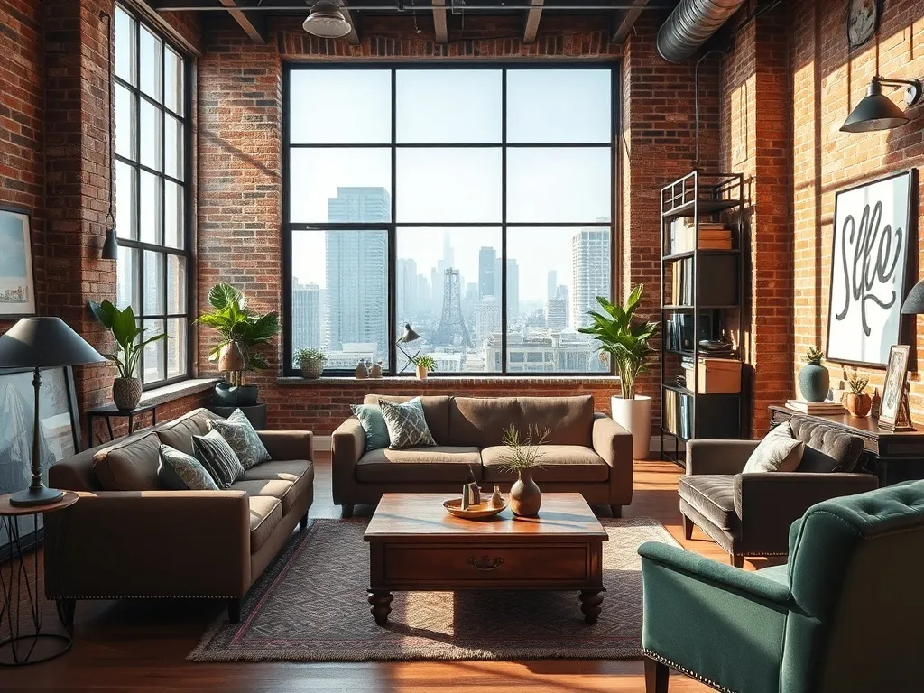 Jak urządzić salon w stylu loftowym? Praktyczne porady i inspiracje